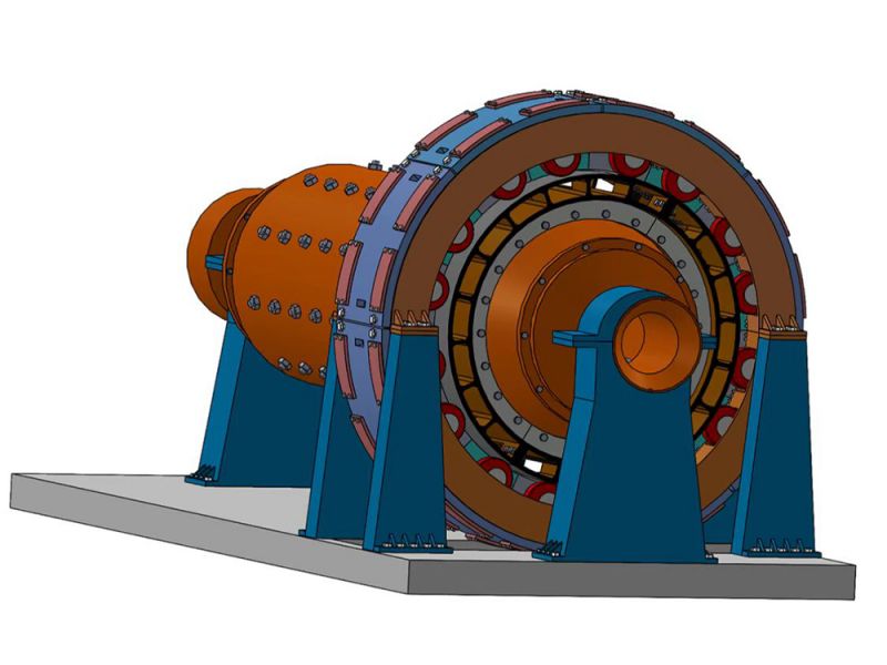 永磁直驅(qū)球磨機(jī)、立磨機(jī)